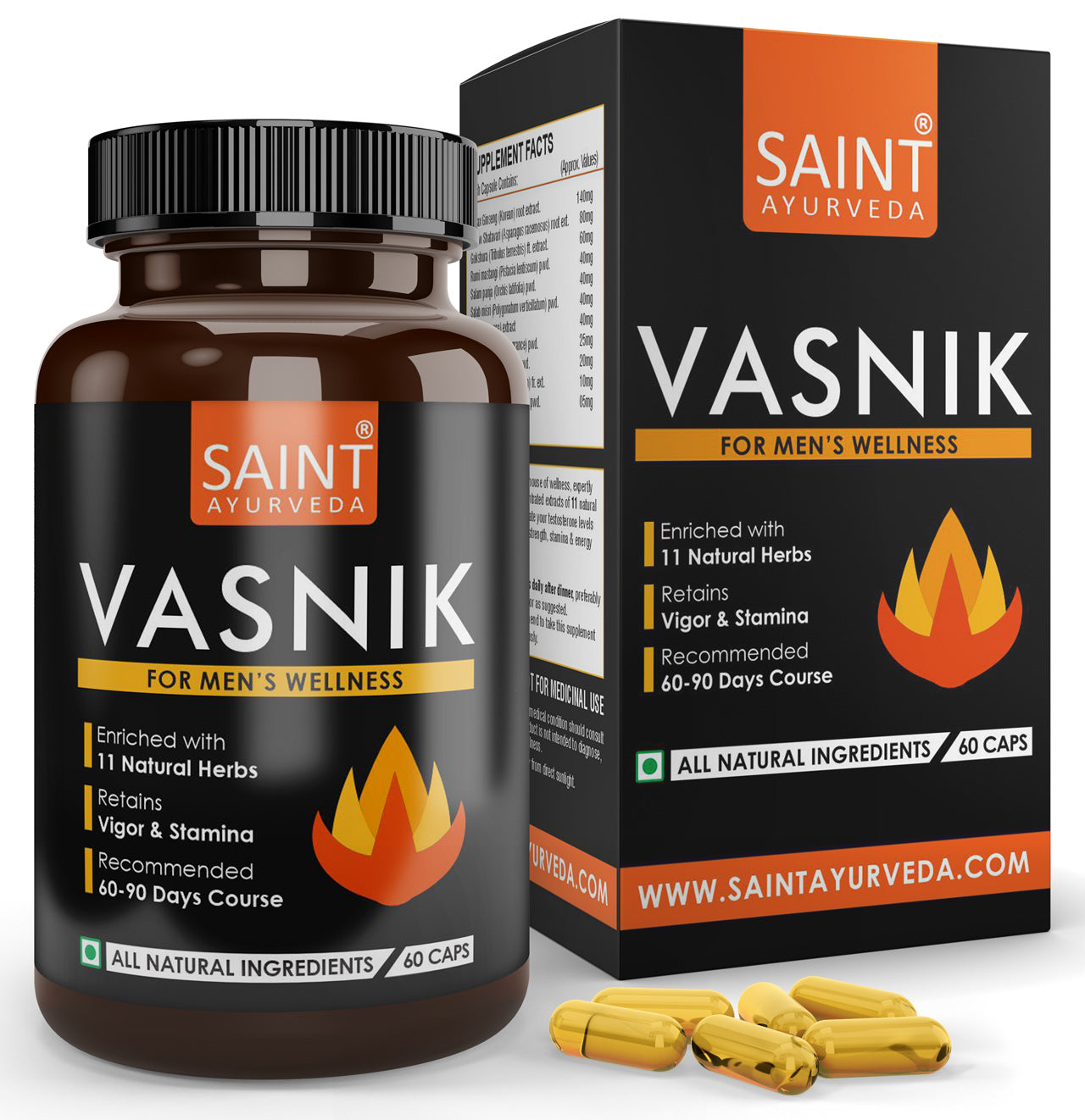 Vasnik Capsules - Men's Ultimate Supplement